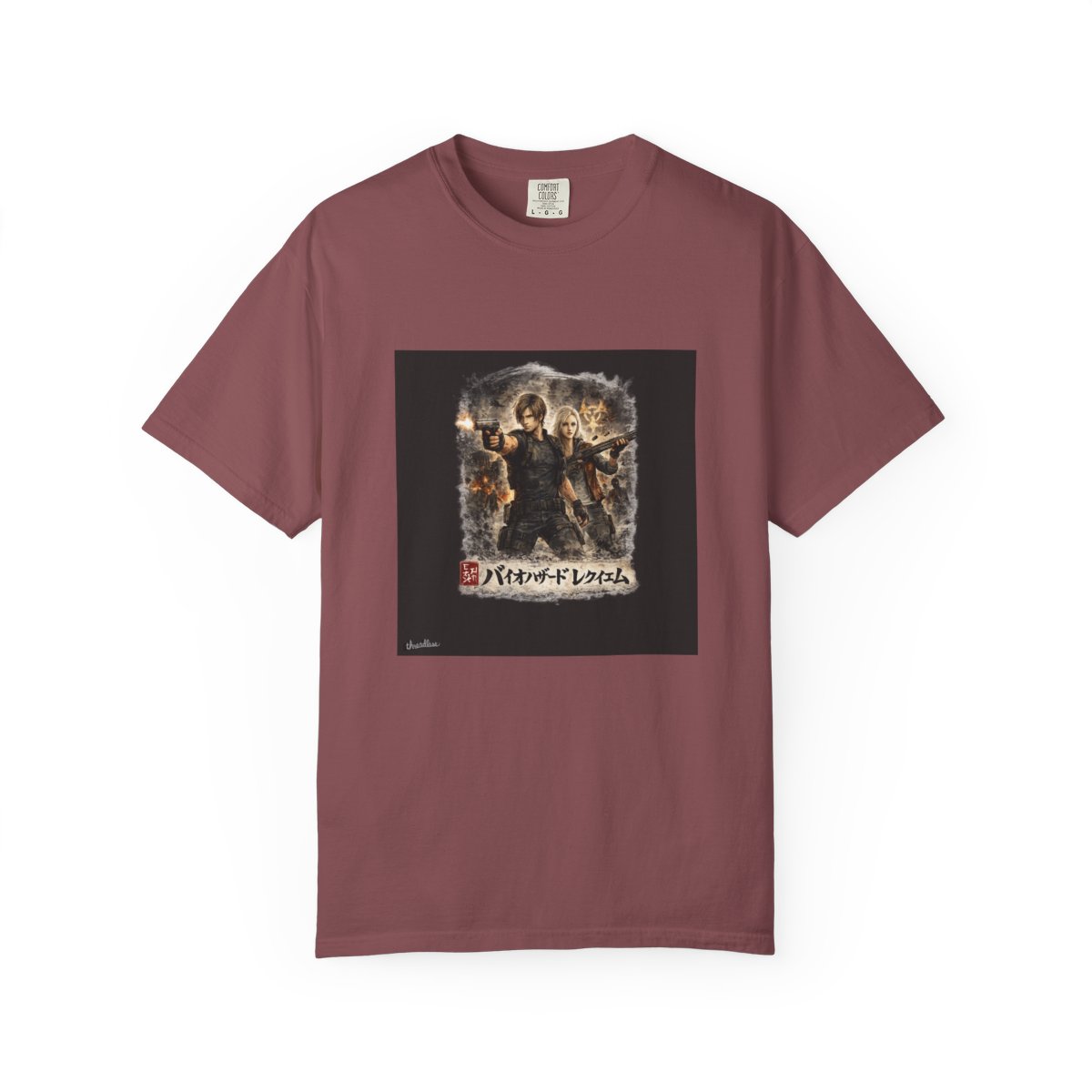 Resident Evil Requiem Sumi-e Inspired T-Shirt - Official T-Shirts merchandise