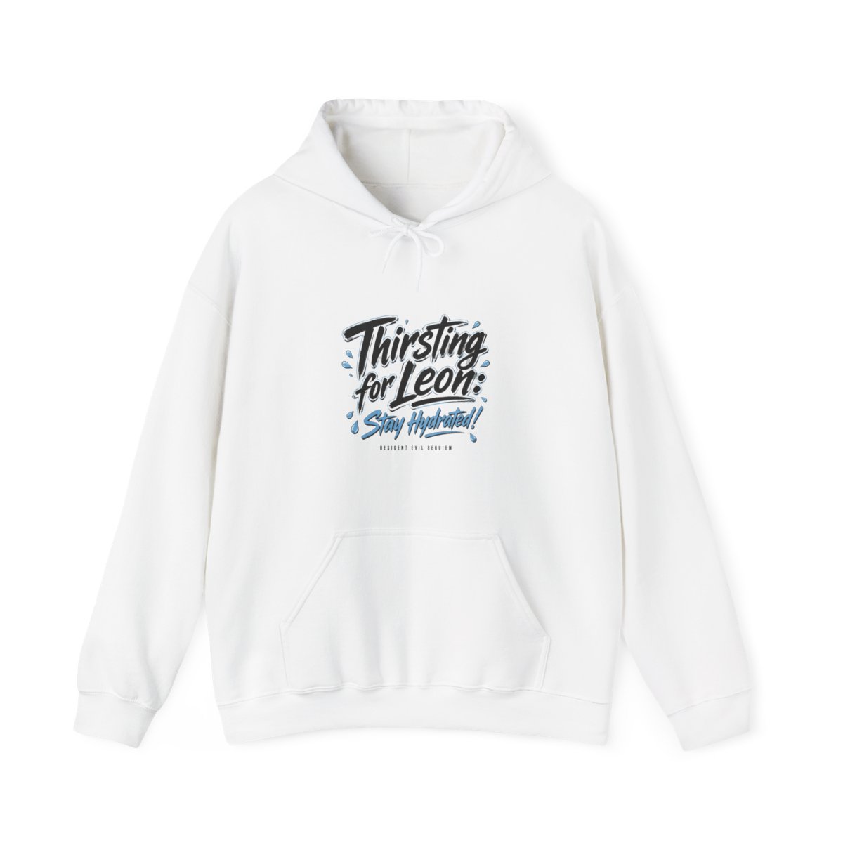 Resident Evil Requiem "Thirsting for Leon: Stay Hydrated!" Hoodie