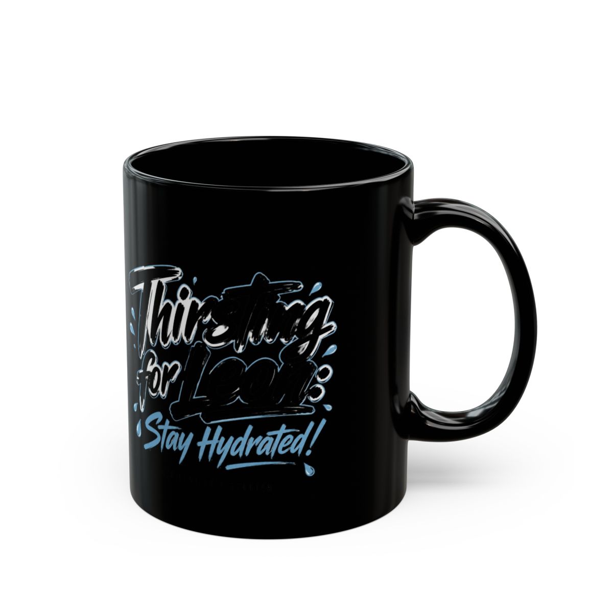 Resident Evil Requiem "Thirsting for Leon: Stay Hydrated!" Black Mug