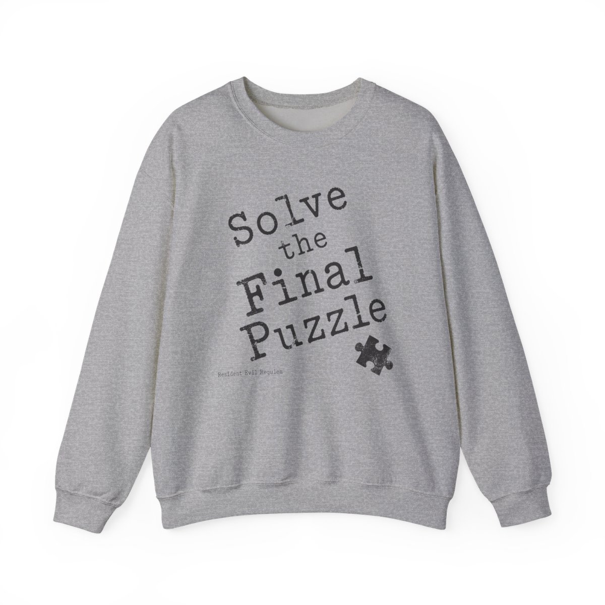Resident Evil Requiem "Solve the Final Puzzle" Crewneck