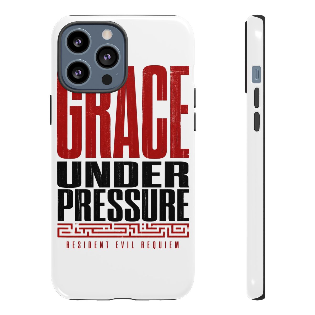 Resident Evil Requiem "Grace Under Pressure" Phone Case - alternate angle 2, merchandise