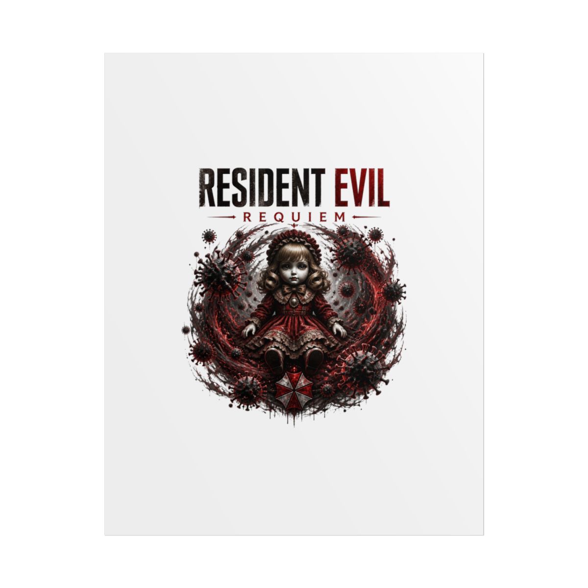 Resident Evil Requiem "Resident Evil Requiem" Poster - alternate angle 1, merchandise