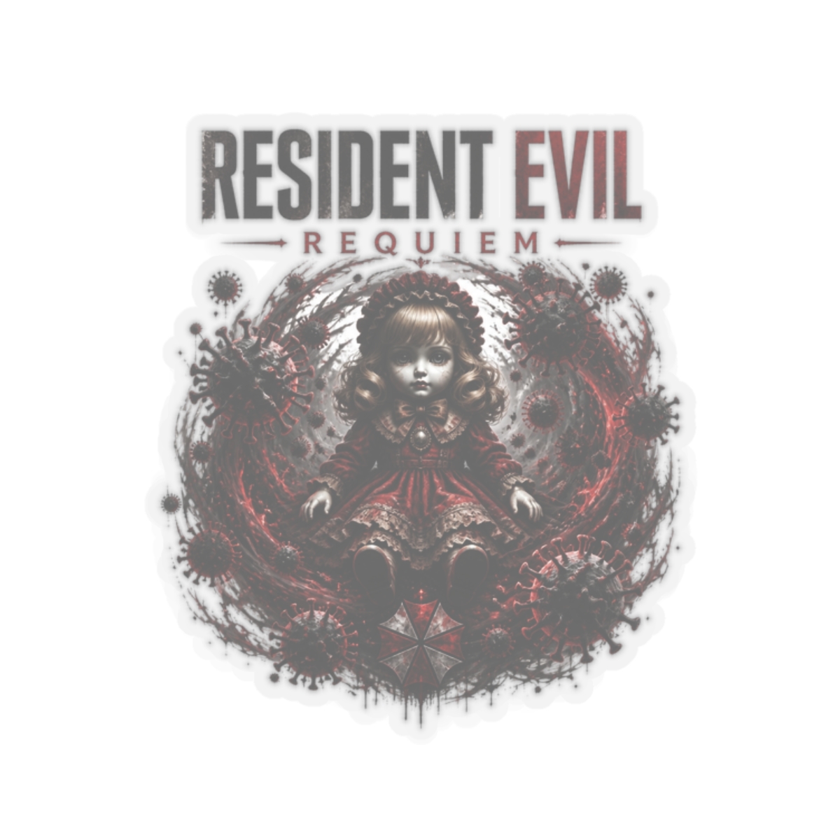 Resident Evil Requiem "Resident Evil Requiem" Sticker