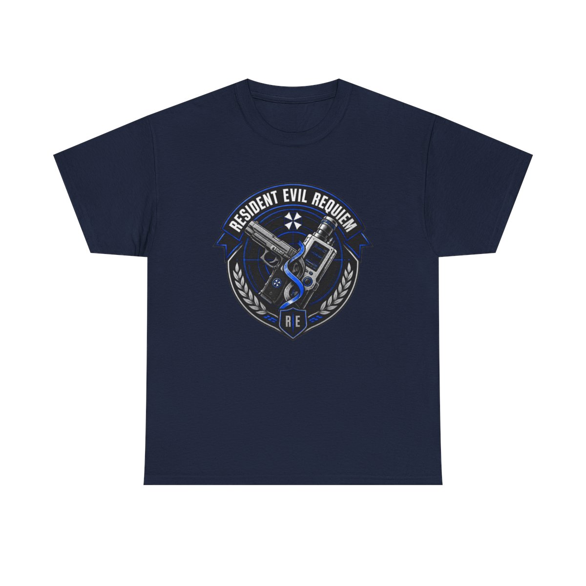 Resident Evil Requiem Pistol And Grace Unisex Tee - alternate angle 3, merchandise