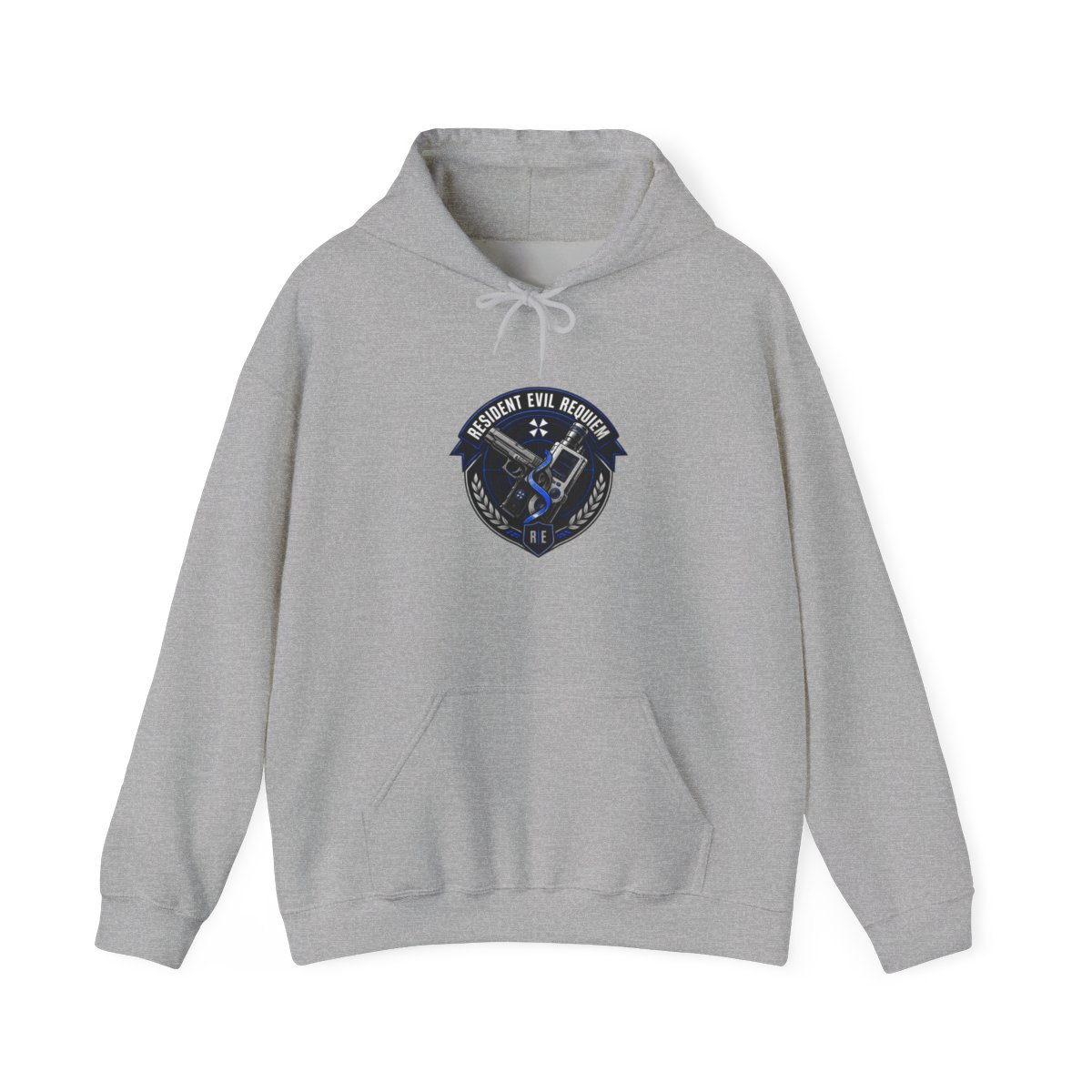 Resident Evil Requiem Pistol And Grace Hoodie - alternate angle 2, merchandise
