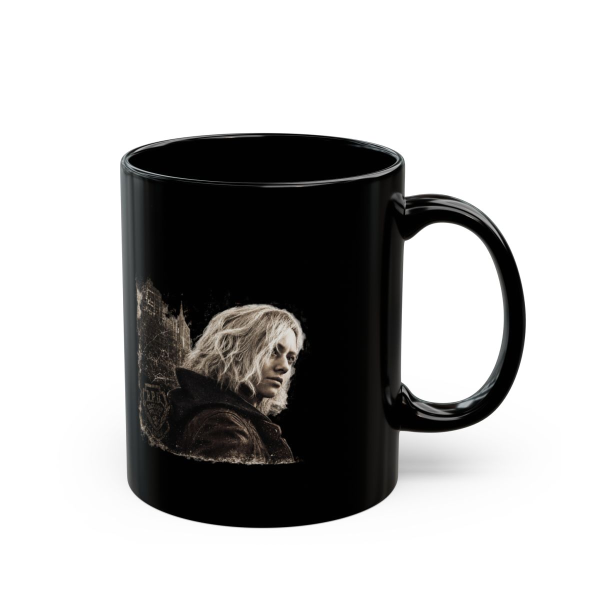 Resident Evil Requiem "RESIDENT EVIL" Black Mug