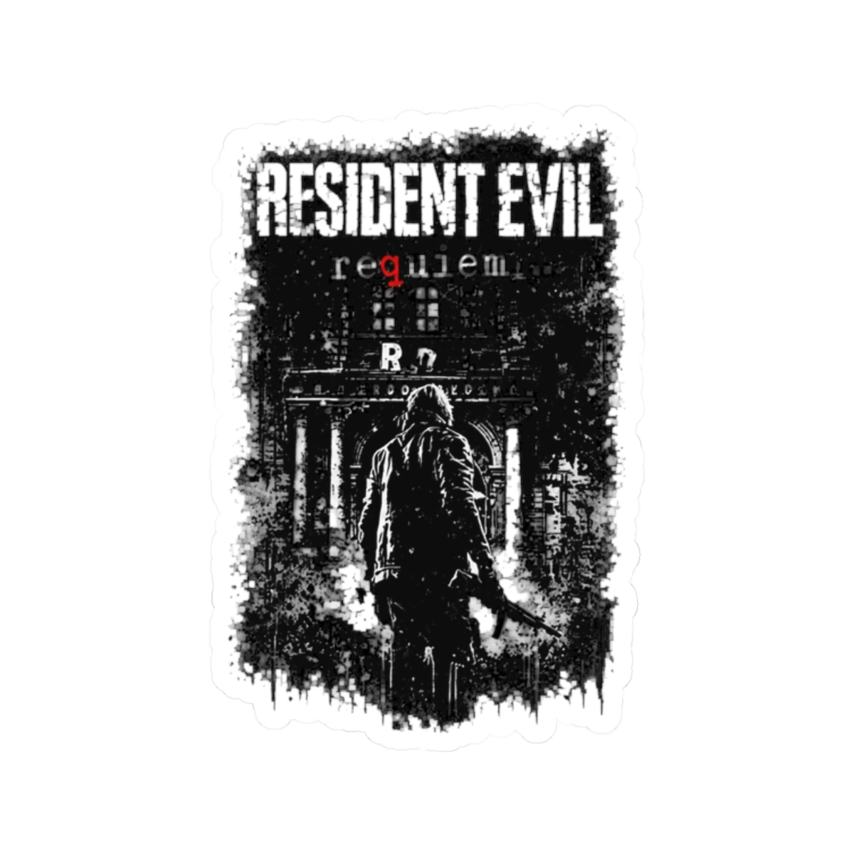resident-evil-requiem Sticker | Resident Evil Requiem - alternate angle 3, merchandise