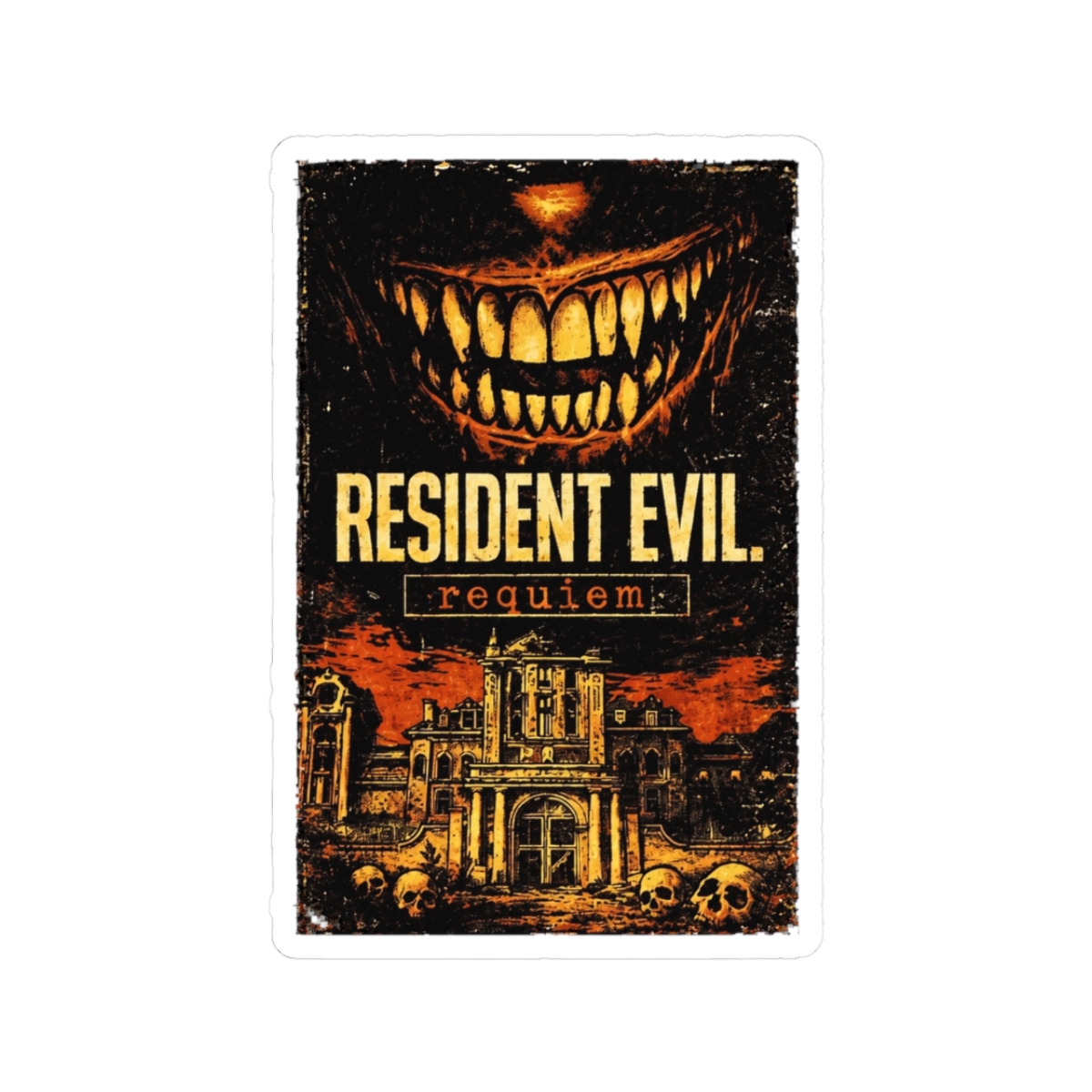 Resident-Evil-Requiem Sticker | Resident Evil Requiem