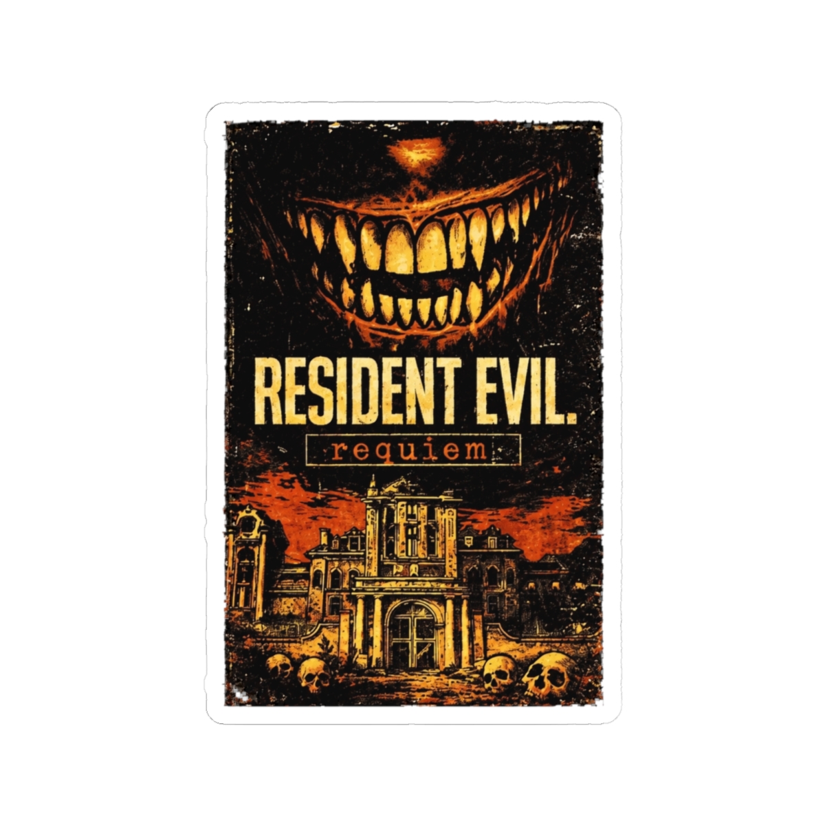 Resident-Evil-Requiem Sticker | Resident Evil Requiem