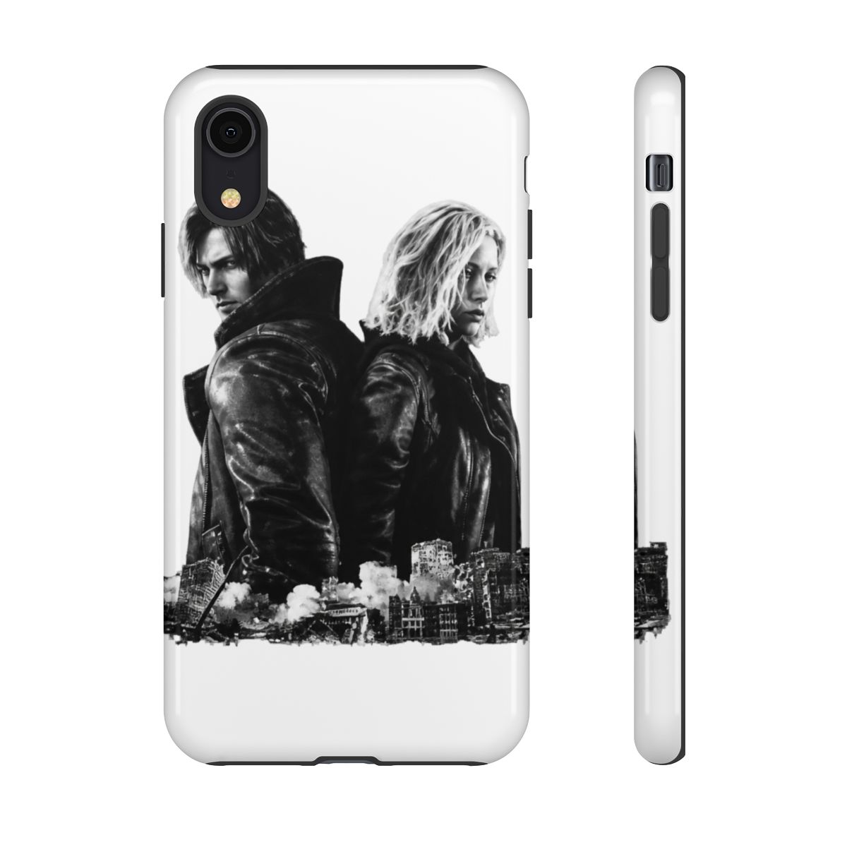 Resident Evil Requiem - Honor Resident Evil 9, Leon S. Kennedy Resident Evil 9 Requiem, Grace Ashcroft, Resident Evil Leon Kennedy Phone Case - alternate angle 2, merchandise