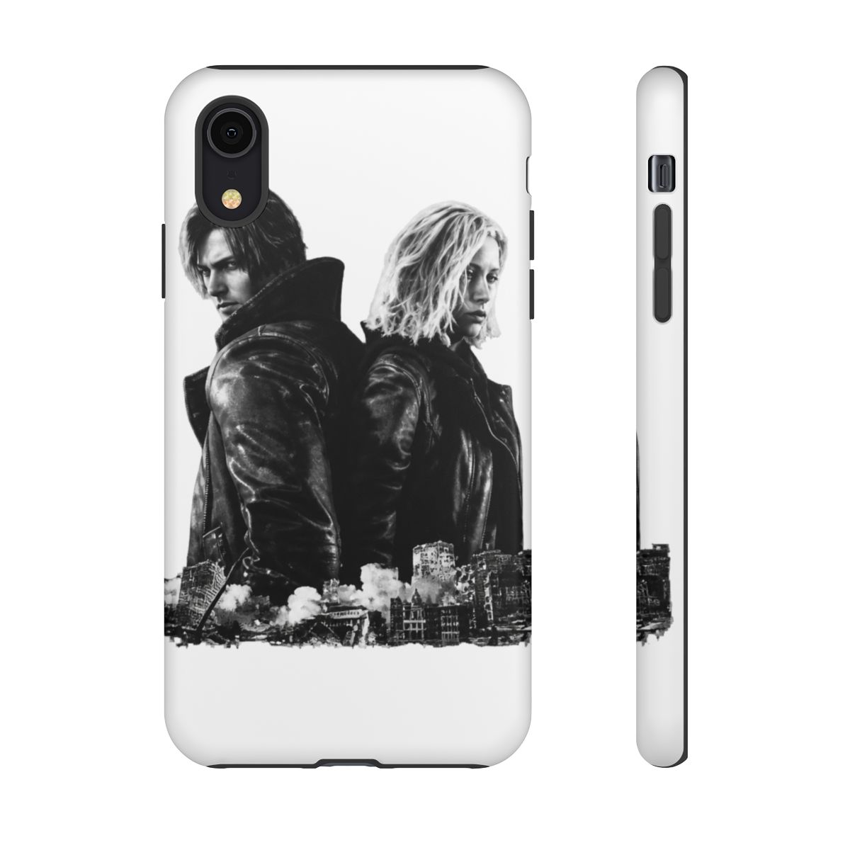 Resident Evil Requiem - Honor Resident Evil 9, Leon S. Kennedy Resident Evil 9 Requiem, Grace Ashcroft, Resident Evil Leon Kennedy Phone Case - alternate angle 3, merchandise