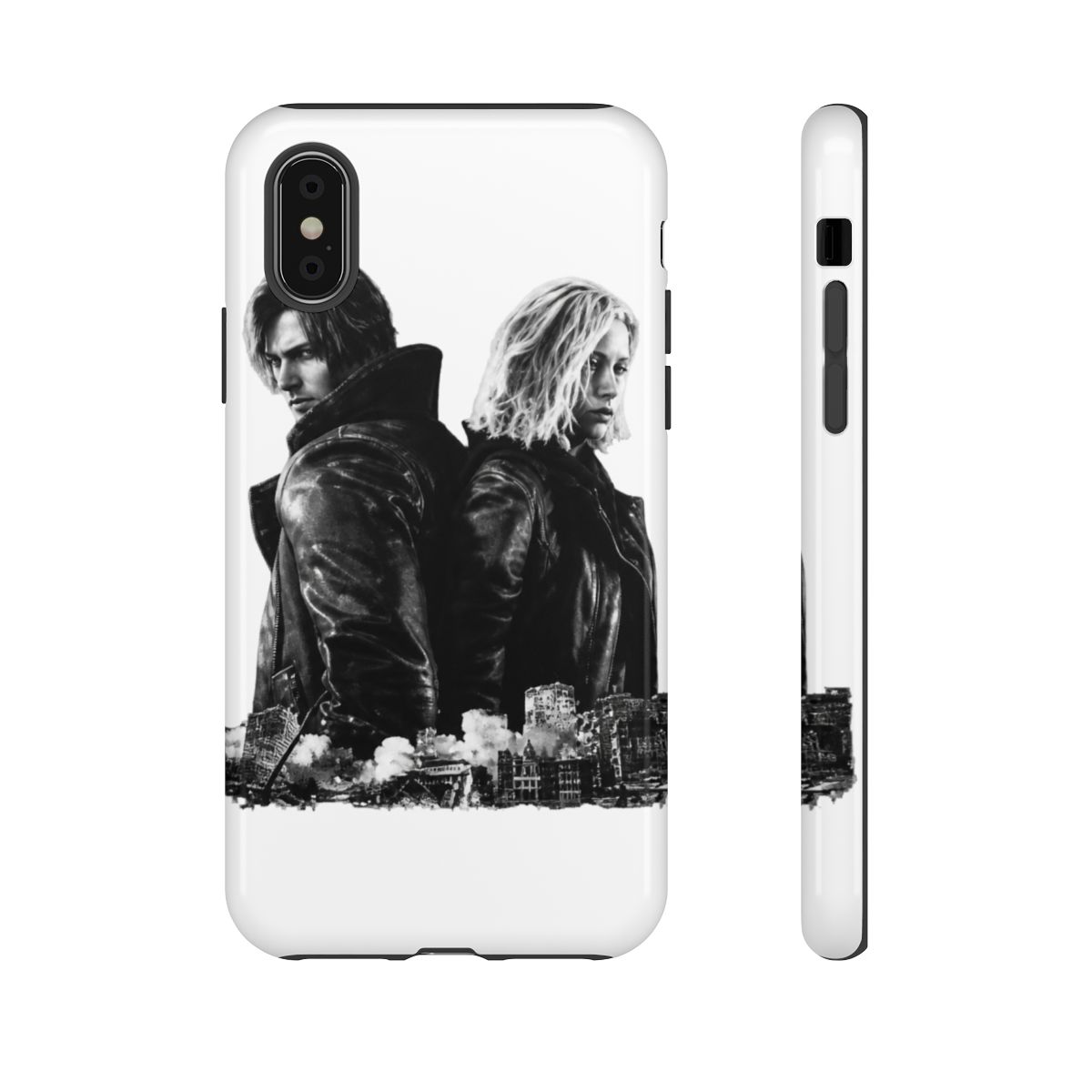 Resident Evil Requiem - Honor Resident Evil 9, Leon S. Kennedy Resident Evil 9 Requiem, Grace Ashcroft, Resident Evil Leon Kennedy Phone Case - alternate angle 4, merchandise