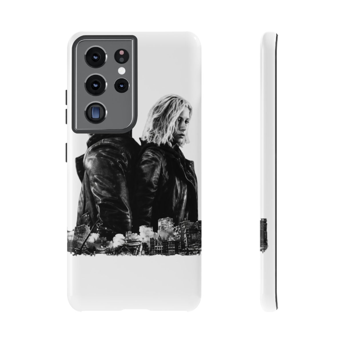 Resident Evil Requiem - Honor Resident Evil 9, Leon S. Kennedy Resident Evil 9 Requiem, Grace Ashcroft, Resident Evil Leon Kennedy Phone Case - alternate angle 3, merchandise
