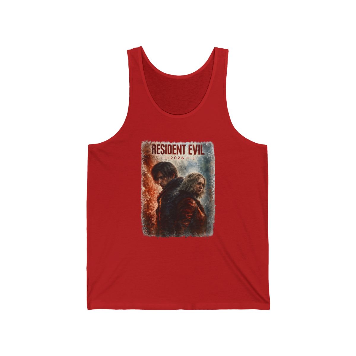 Vintage Resident Evil Requiem 2026 Tank Top