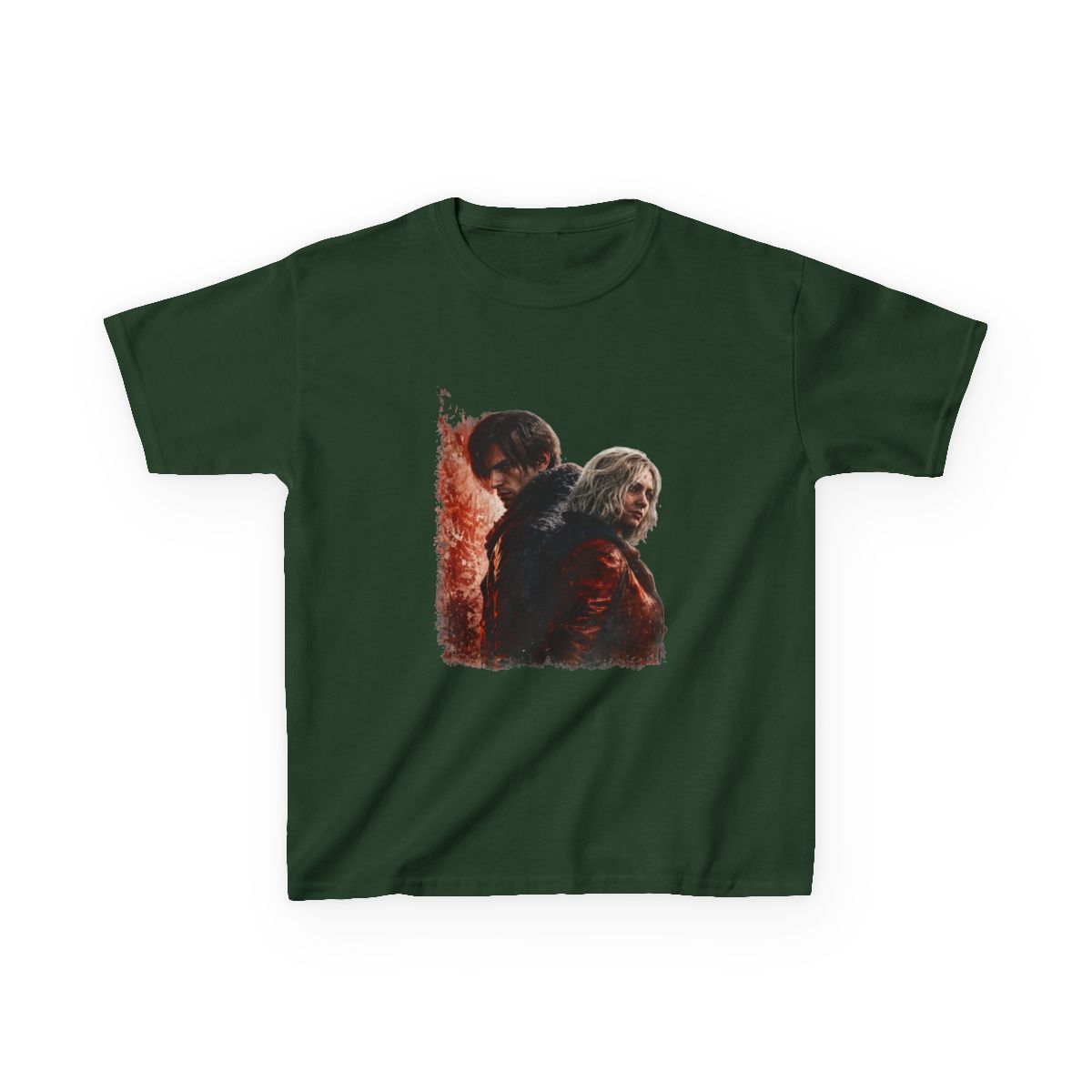 Vintage Resident Evil Requiem 2026 Kids T-Shirt - alternate angle 5, merchandise