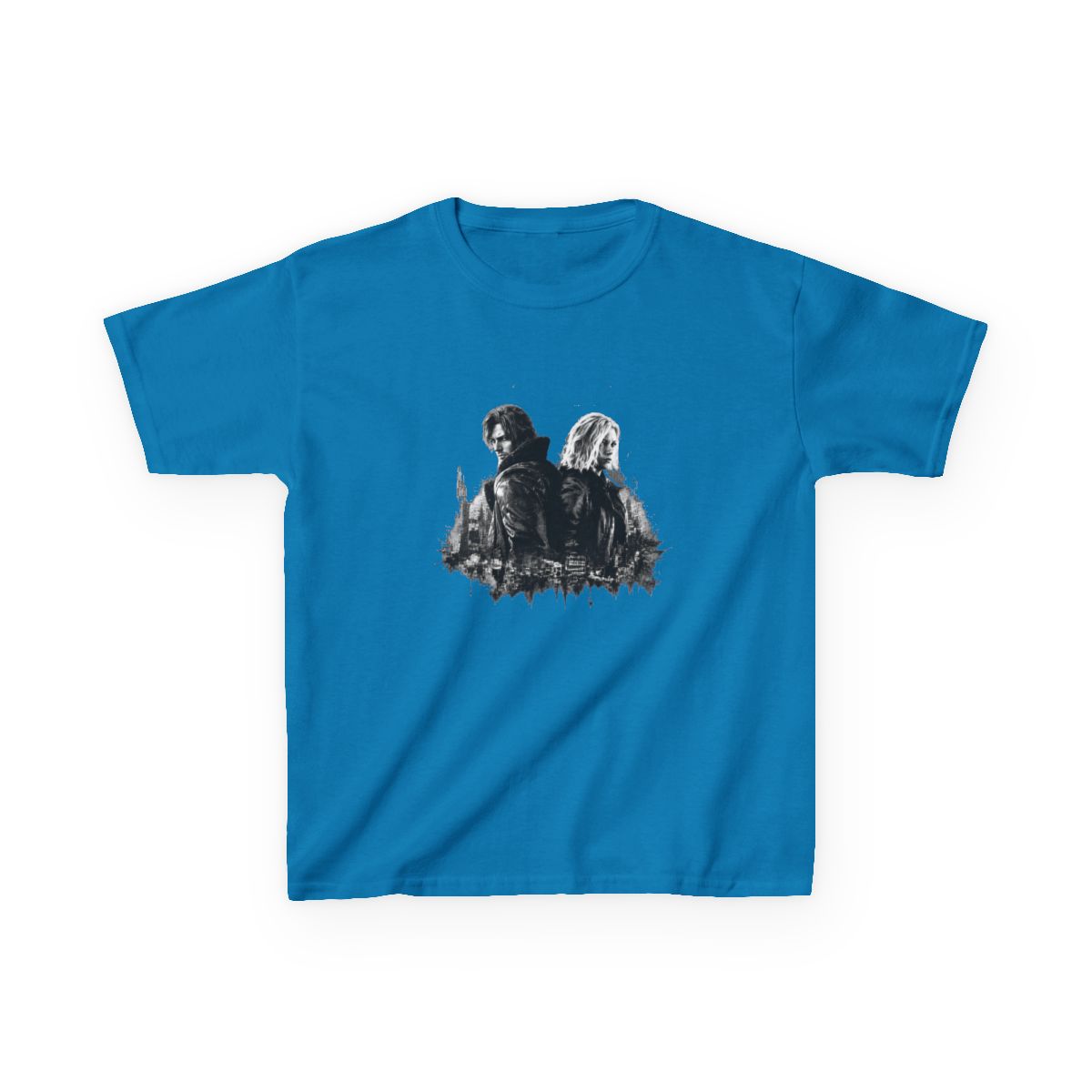 Resident Evil Requiem - Honor Resident Evil 9, Leon S. Kennedy Resident Evil 9 Requiem, Grace Ashcroft, Resident Evil Leon Kennedy Kids T-Shirt - alternate angle 5, merchandise