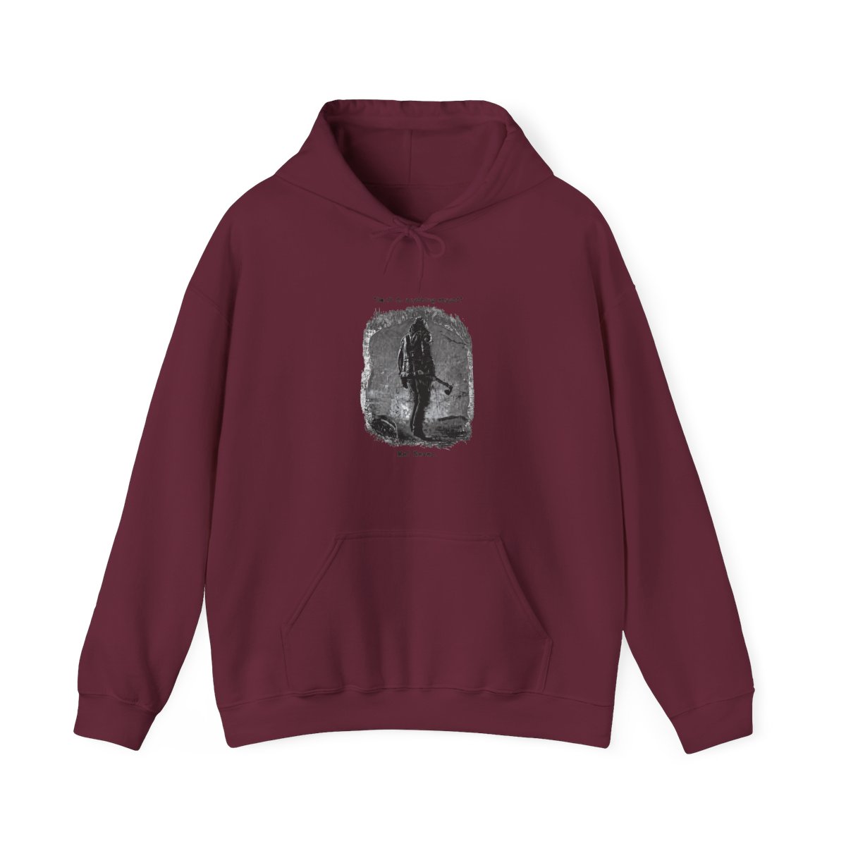 Resident Evil 9 Requiem Leon Kennedy Distressed Hoodie | Resident Evil Requiem - alternate angle 3, merchandise