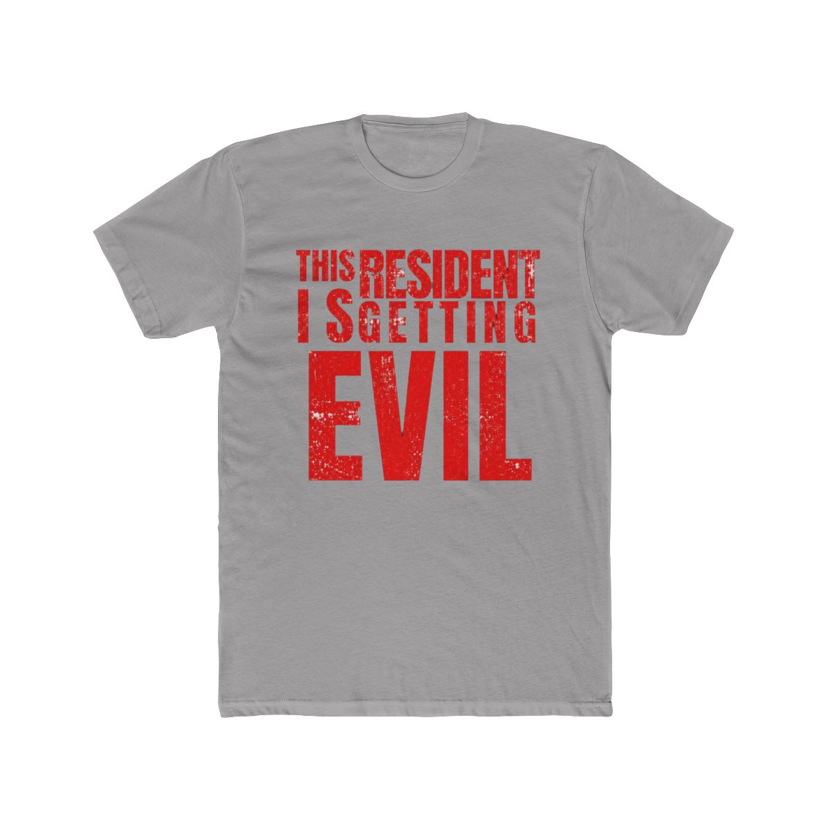 This Resident Is Getting Evil Typography Design | Resident Evil Requiem — official Resident Evil Requiem T-Shirts