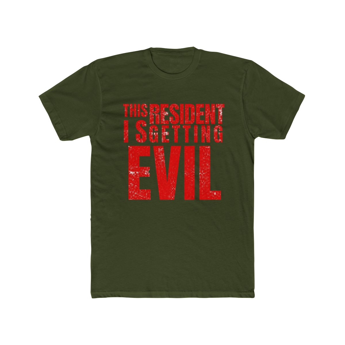 This Resident Is Getting Evil Typography Design | Resident Evil Requiem - alternate angle 5, merchandise