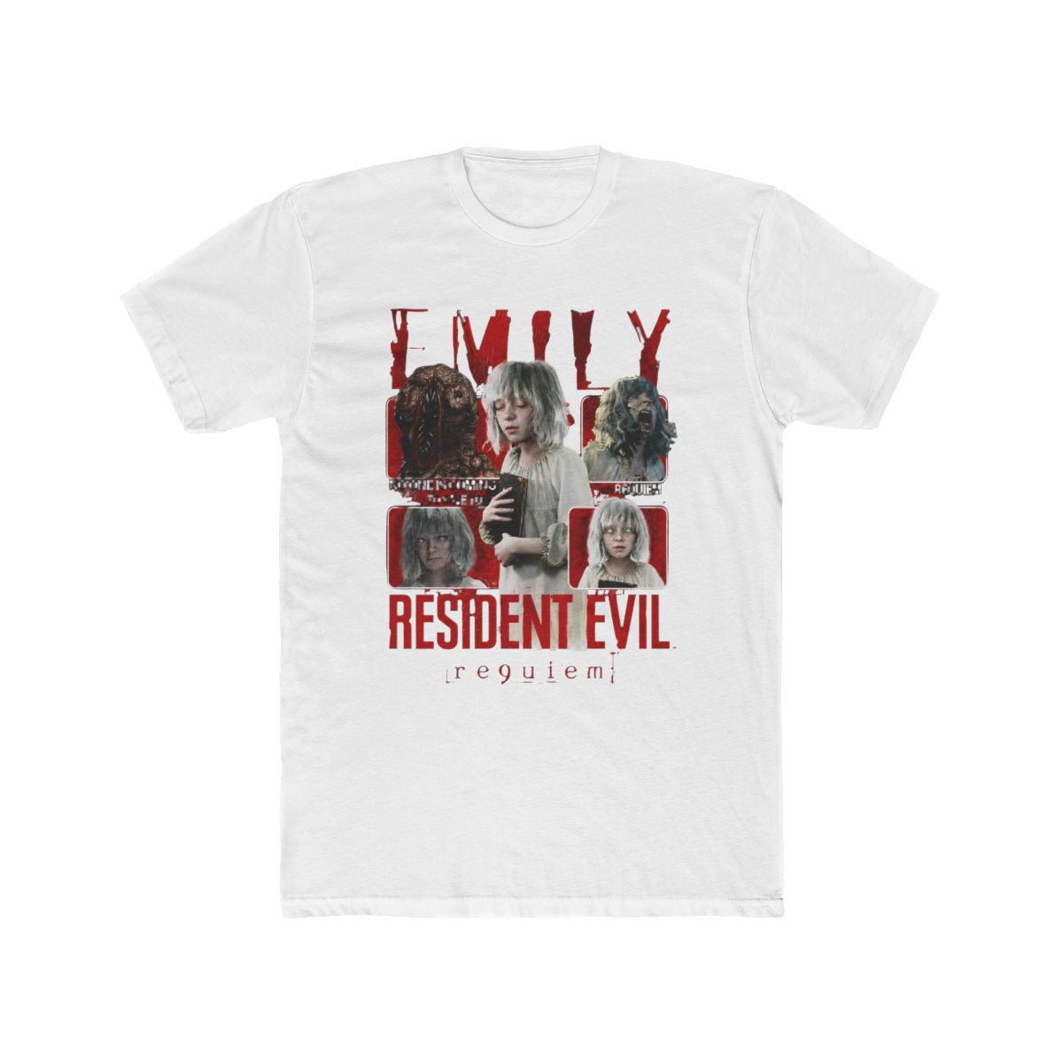 Resident Evil Emily The Girl - Leon S Kennedy Requiem T Shirt | Resident Evil Requiem - Official T-Shirts merchandise