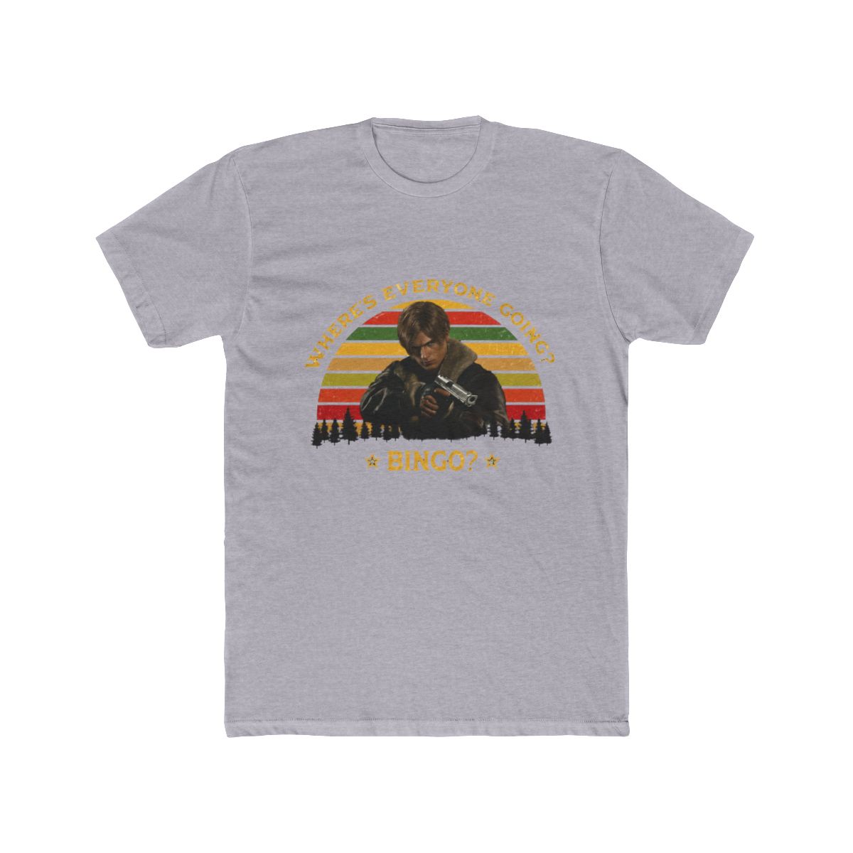 Leon Kennedy Requiem, Re9 Requiem, Leon Kennedy, Resident Evil, Resident Evil 9 Requiem, Raccoon City Resident Evil T Shirt | Resident Evil Requiem - alternate angle 2, merchandise
