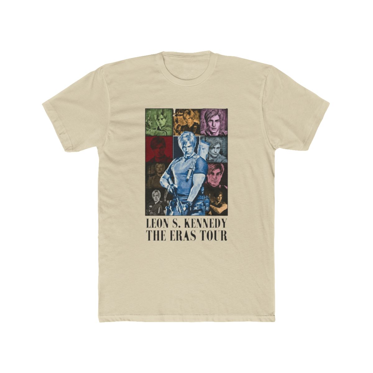 Vintage Leon Kennedy Resident Evil 9 Biohazard Game T Shirt | Resident Evil Requiem - alternate angle 4, merchandise