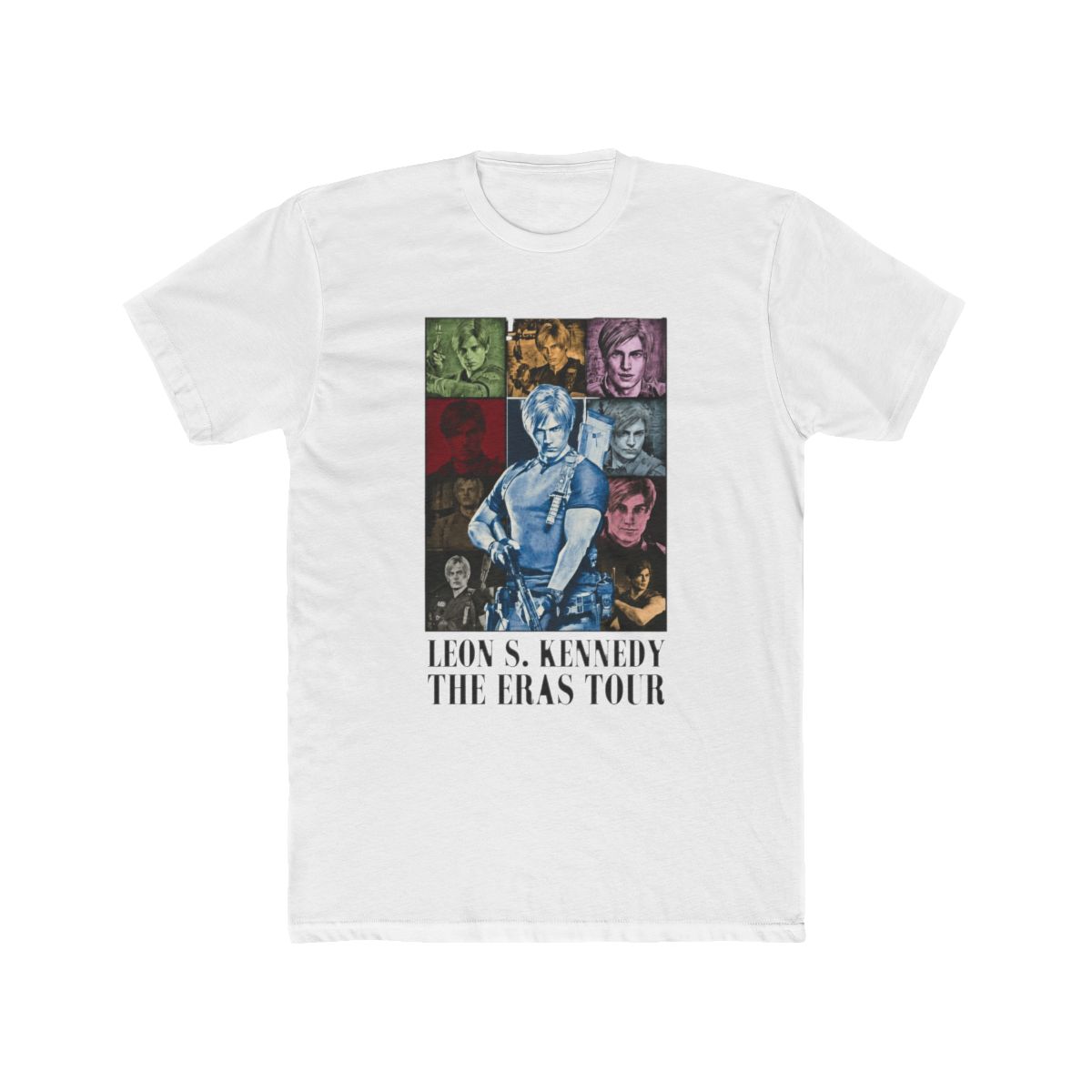 Vintage Leon Kennedy Resident Evil 9 Biohazard Game T Shirt | Resident Evil Requiem - Official T-Shirts merchandise