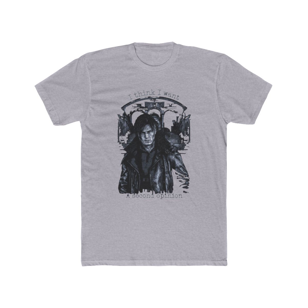 Leon Kennedy Resident Evil 9 Requiem Second Opinion Distressed T Shirt | Resident Evil Requiem - alternate angle 5, merchandise