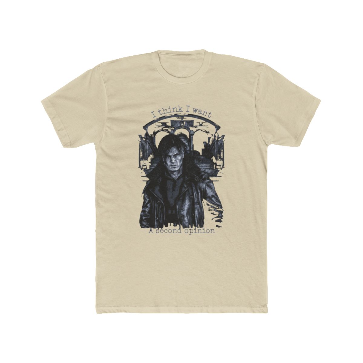 Leon Kennedy Resident Evil 9 Requiem Second Opinion Distressed T Shirt | Resident Evil Requiem - alternate angle 4, merchandise