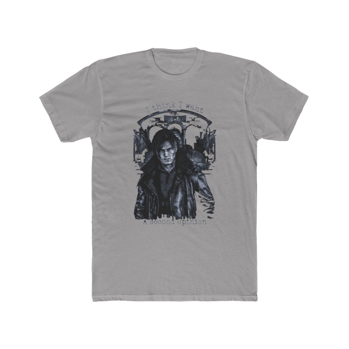 Leon Kennedy Resident Evil 9 Requiem Second Opinion Distressed T Shirt | Resident Evil Requiem - alternate angle 2, merchandise