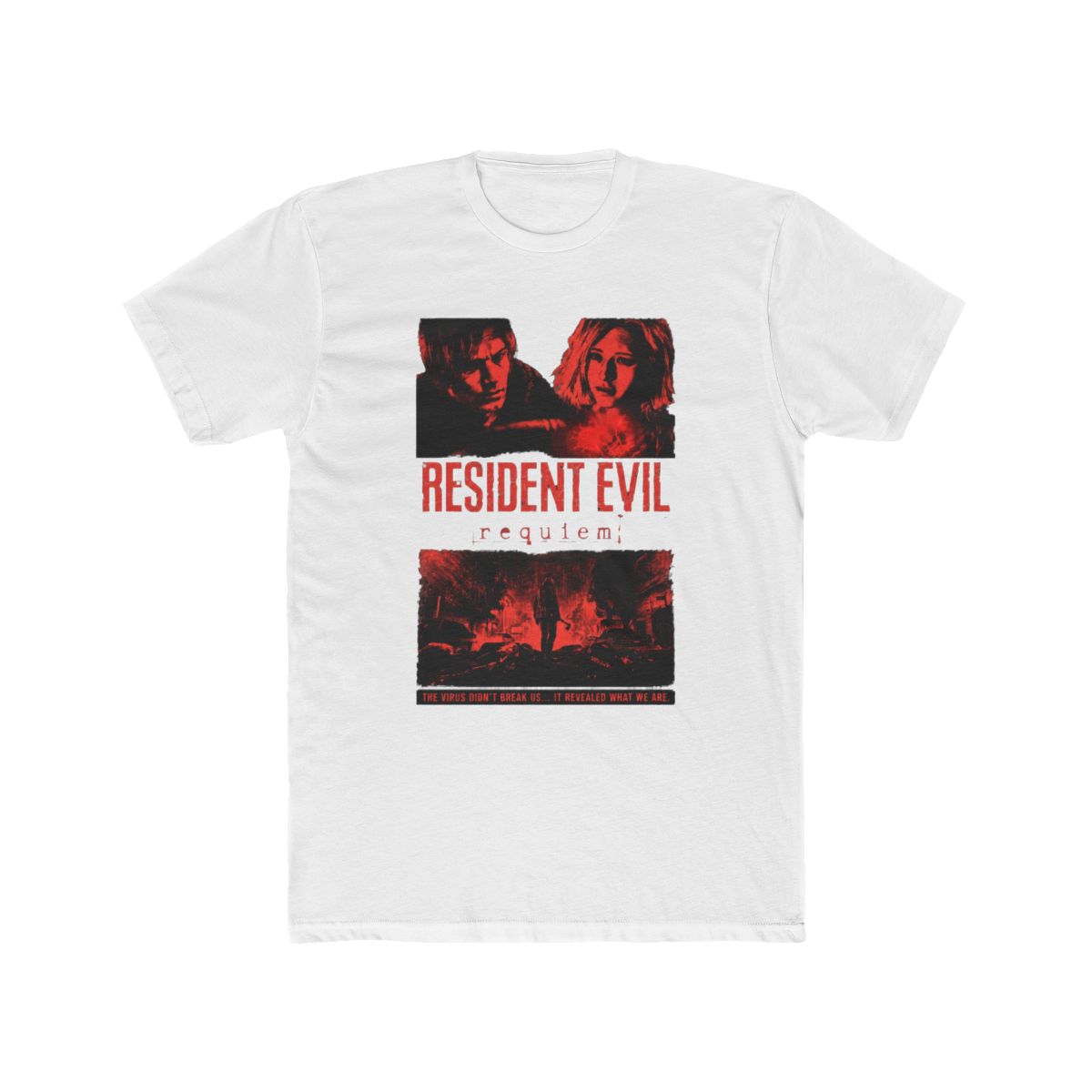Resident Evil 9 Requiem Leon Kennedy Vintage Retro T Shirt | Resident Evil Requiem